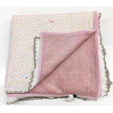 全棉带边床盖200*230cm