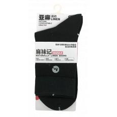 麻袜记女士中筒...