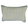 格子水洗棉枕
