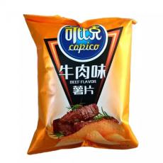 可比克牛肉味薯片