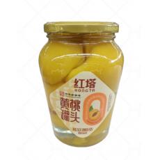红塔黄桃罐头