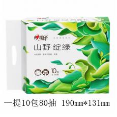 心相印DT46080向野而生80抽四层塑装面巾纸