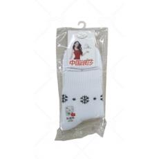 浪莎精梳棉暖融融毛圈女袜6057A