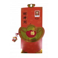 男士大红中筒鸿运袜6669