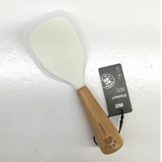 可物木柄0080硅胶饭勺