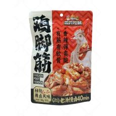 三只松鼠鸡脚筋...