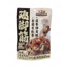 三只松鼠鸡脚筋...