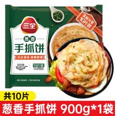 三全葱香手抓饼