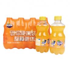 芬达橙味汽水迷你便携装