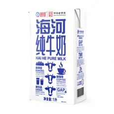 海河纯牛奶旋转盖