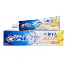 佳洁士3D炫白柠檬茶爽牙膏