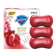 舒肤佳香氛排浊香皂红石榴3块装