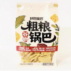 好巴来巴粗粮谷物锅巴酱汁牛肉味