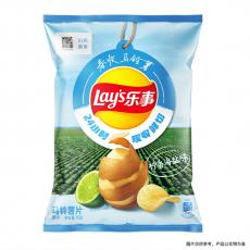 乐事春季限定柠香海盐味薯片