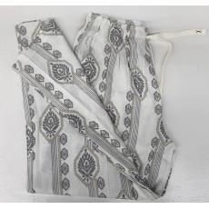 欧薇妮902棉麻口袋阔腿裤