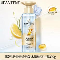 潘婷3分钟奇迹洗发水净澈蓬松清柚苍兰香