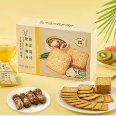 盒马葱香薄片松茸鸡汤