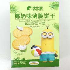 H-比比赞椰奶味薄脆饼干