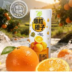 蒙牛真果粒爆粒橙子味果汁饮品