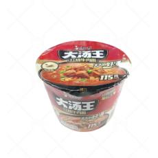 康师傅大汤王红烧牛肉面桶面
