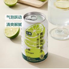 七鲜青柠味气泡水