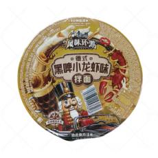 康师傅德式黑啤小龙虾味拌面