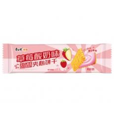 康师傅草莓酸奶甜酥夹心饼干