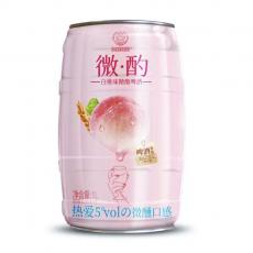 H-贝尔嘉微酌白桃味精酿啤酒