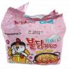 H-三养奶油辣鸡肉味拌面五连包(粉色袋)