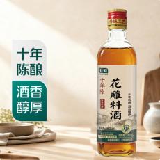 七鲜十年陈花雕料酒